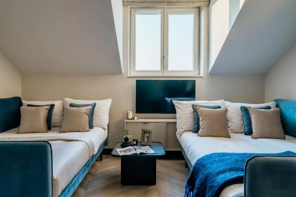 Apartament z 4 sypialniami i widokiem na miasto